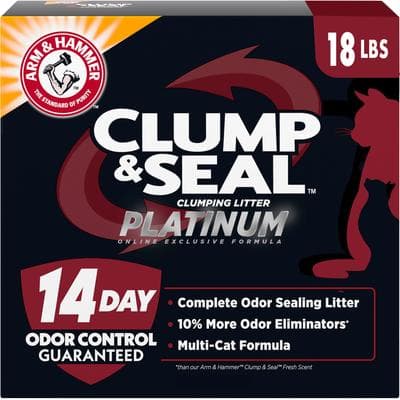 ARM & HAMMER Clump & Seal Platinum cat litter