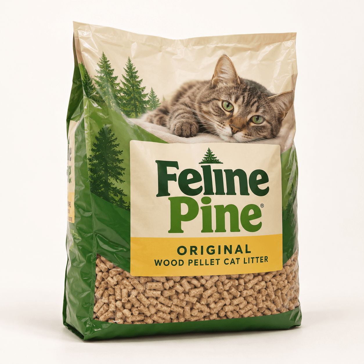 Feline Pine Original non-clumping wood cat litter
