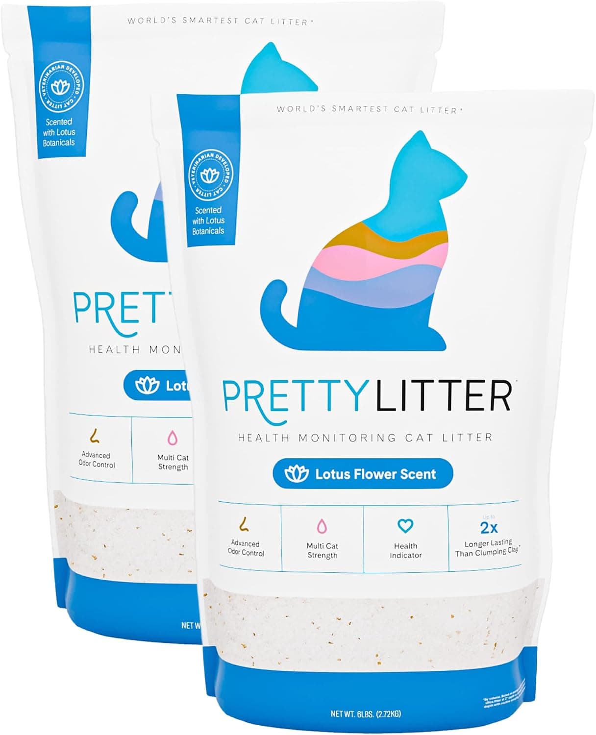PrettyLitter health monitoring crystal cat litter