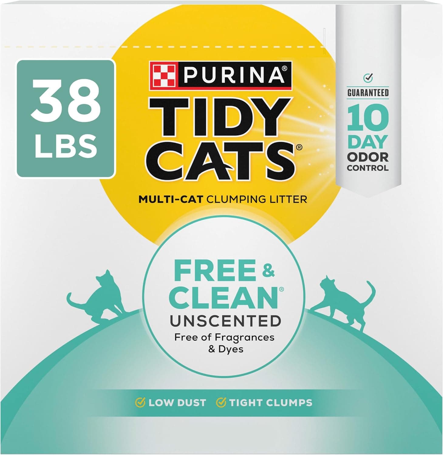 Tidy Cats Free & Clean Unscented cat litter